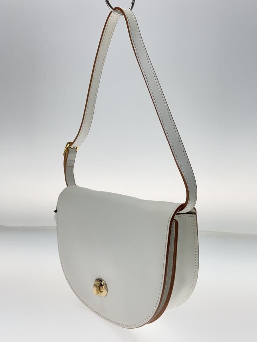 MARCO BIANCHINI Shoulder Bag Leather WHT 2