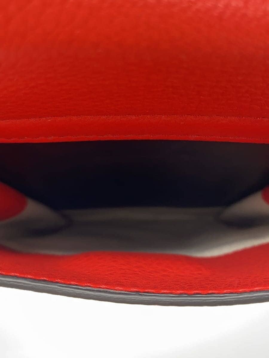 MARNI Pouch Leather RED 7