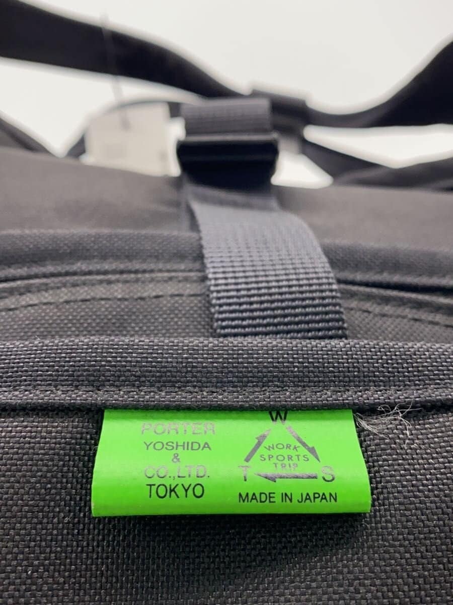 PORTER backpack nylon BLK plain 5