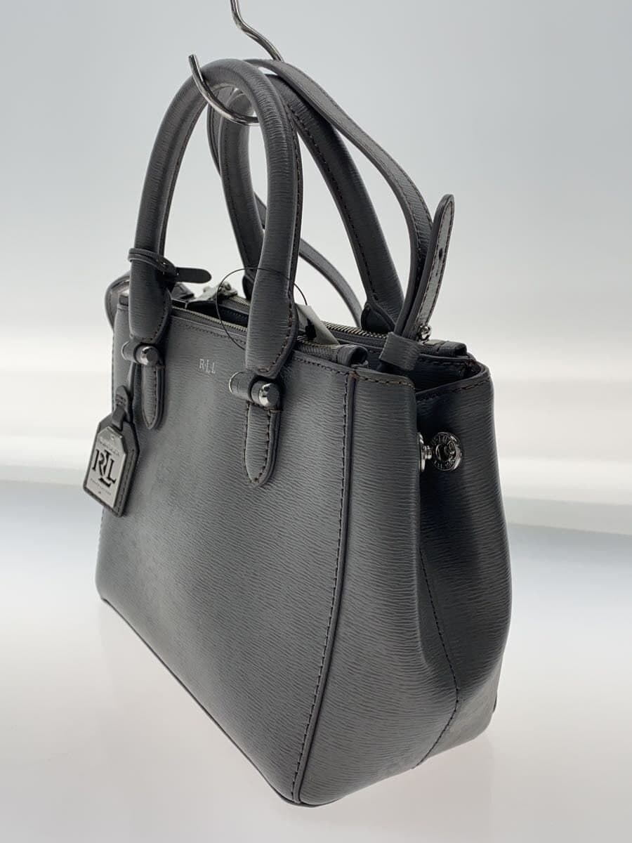 LAUREN RALPH LAUREN Shoulder Bag Leather GRY 2