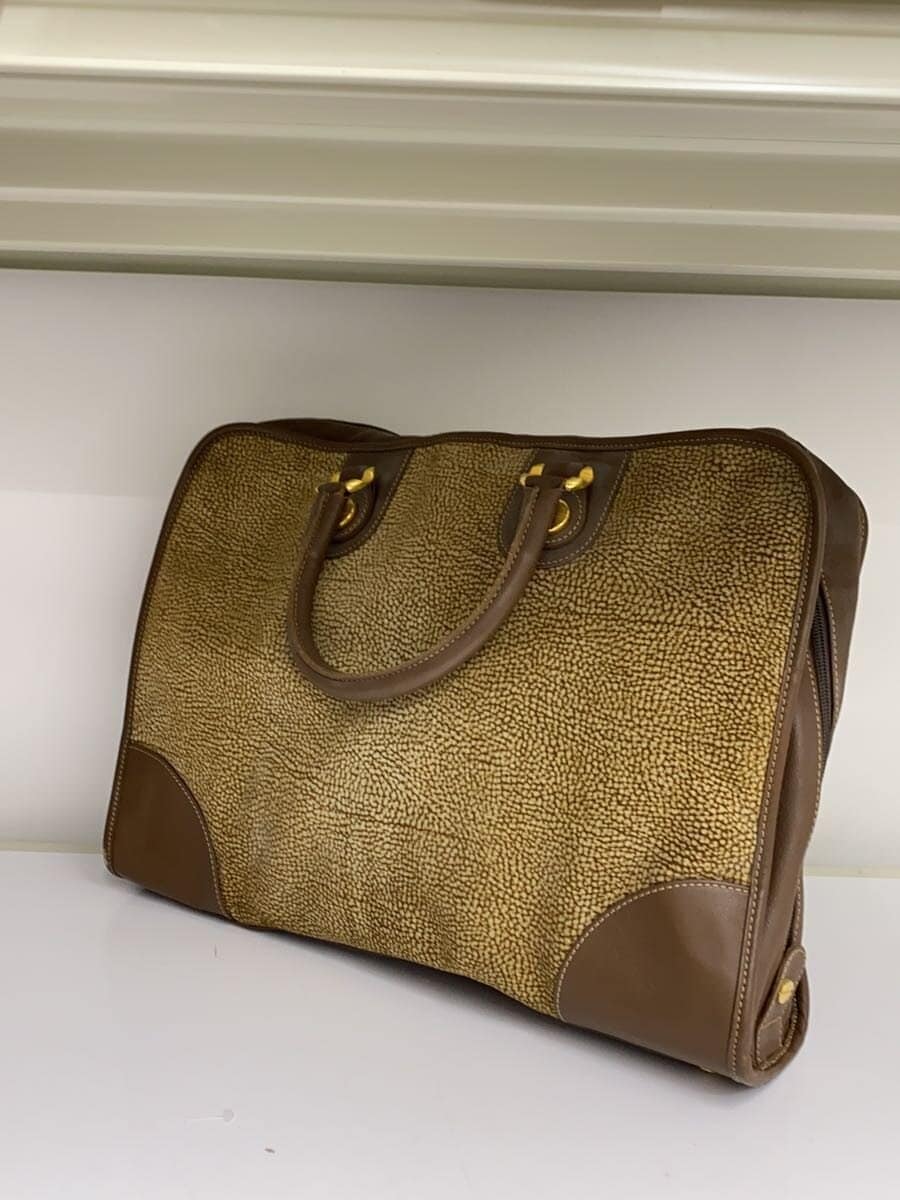 BORBONESE Briefcase Leather BRW 2