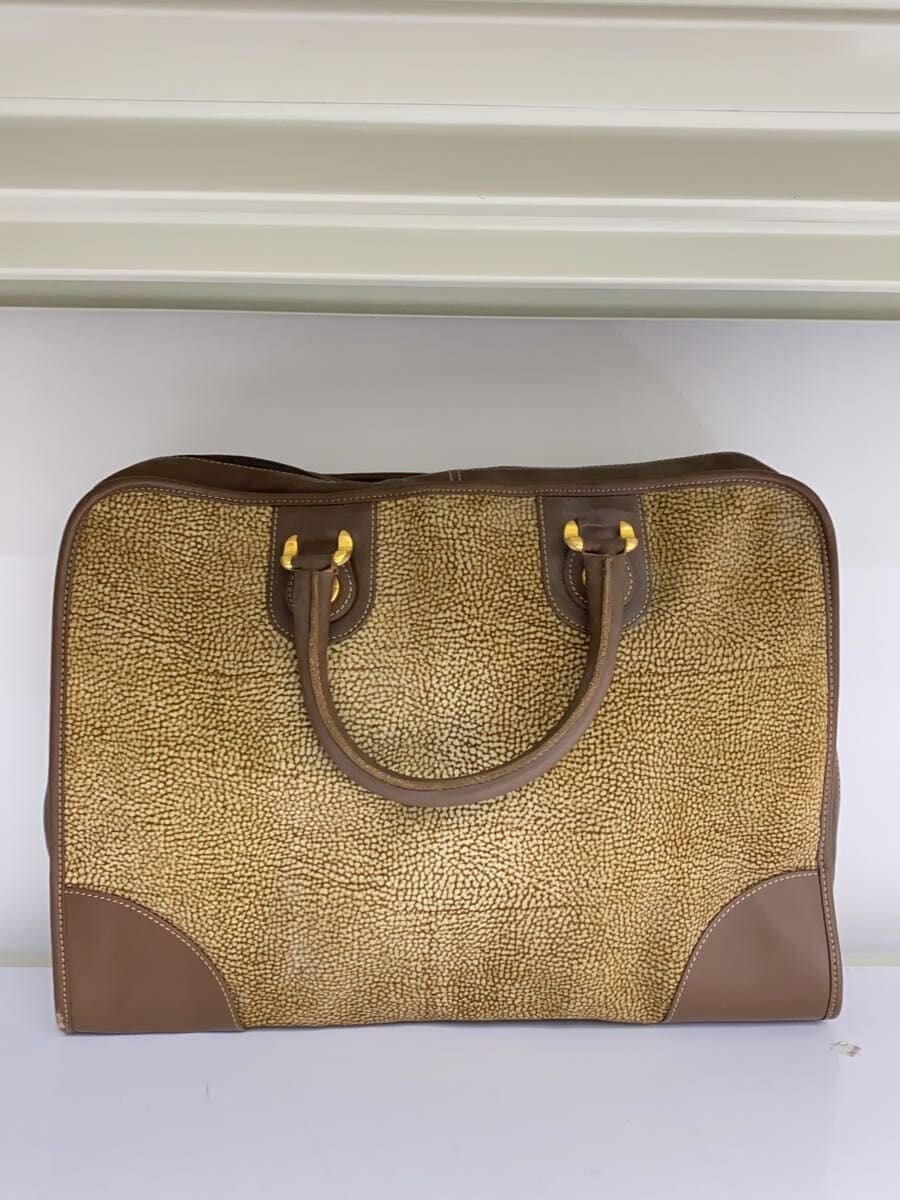 BORBONESE Briefcase Leather BRW 3