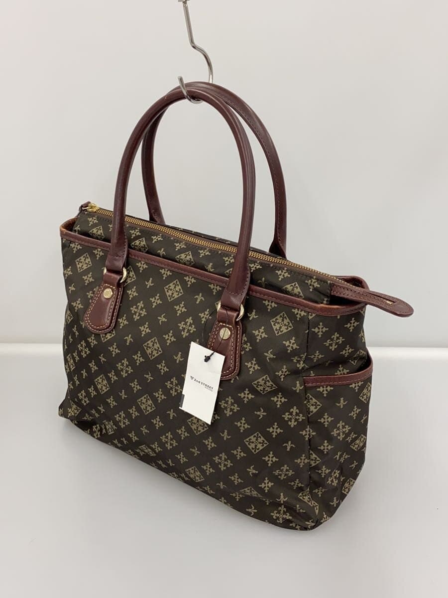 russet Tote Bag BRW Monogram 2