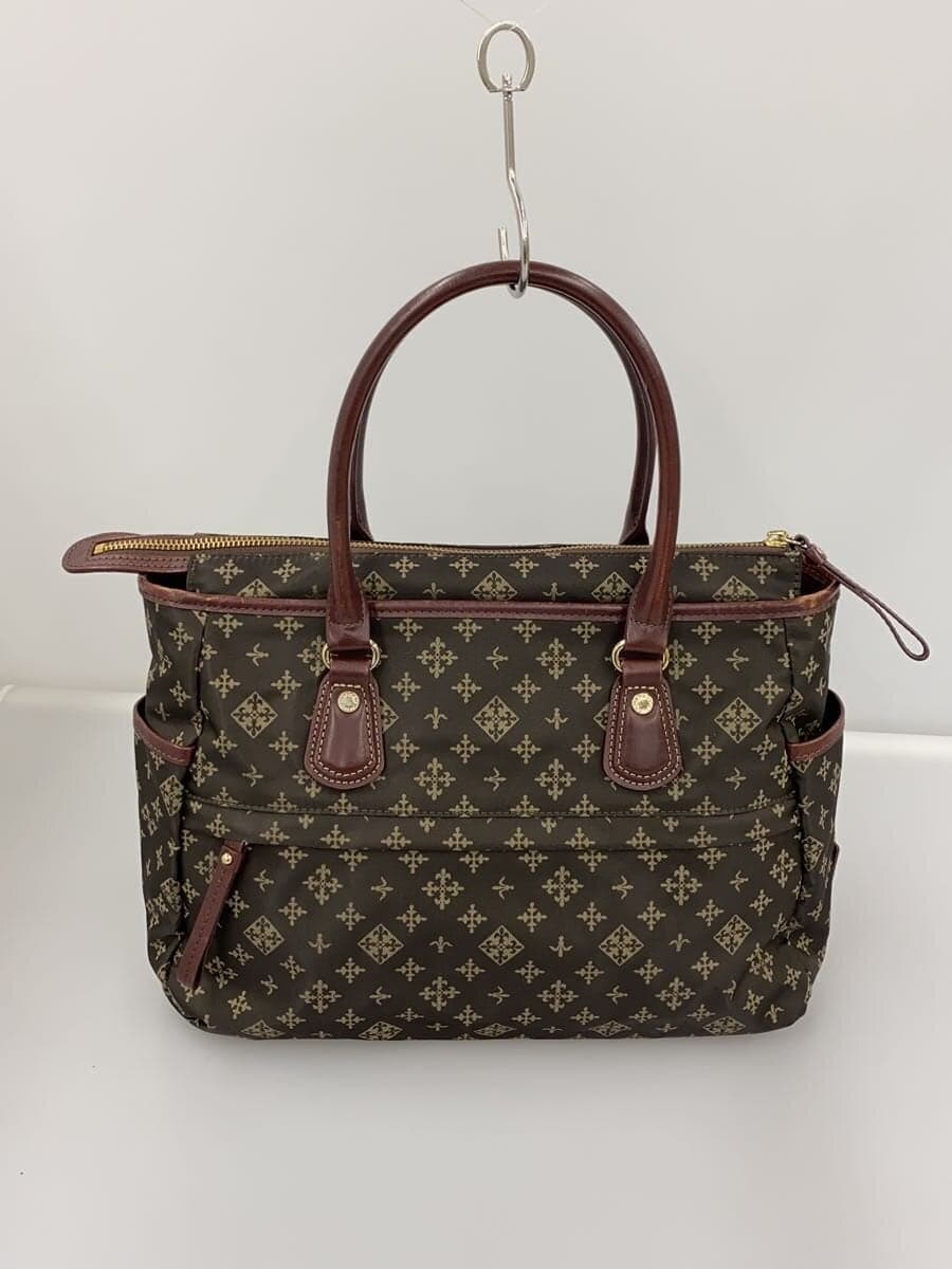 russet Tote Bag BRW Monogram 3