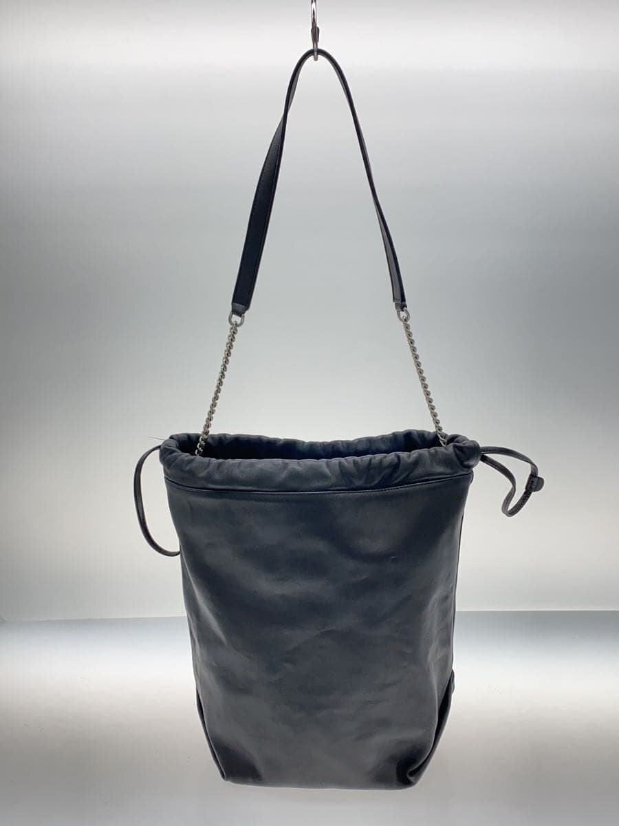 SAINT LAURENT shoulder bag -- BLK teddy chain shoulder bag corner scuffs 3