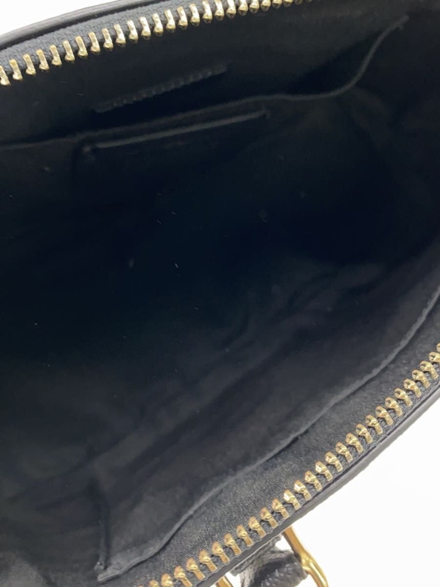 COACH Shoulder Bag Leather BLK Solid F27591 6