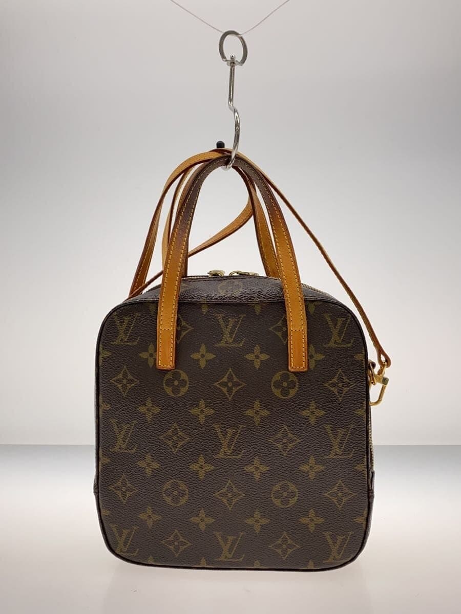 LOUIS VUITTON Spontini _Monogram Canvas PVC BRW 3