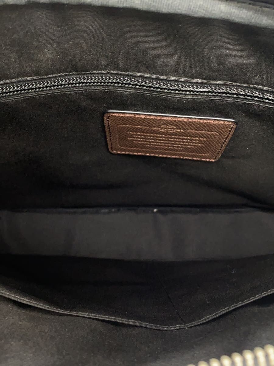 COACH Briefcase Leather BRW Solid 6