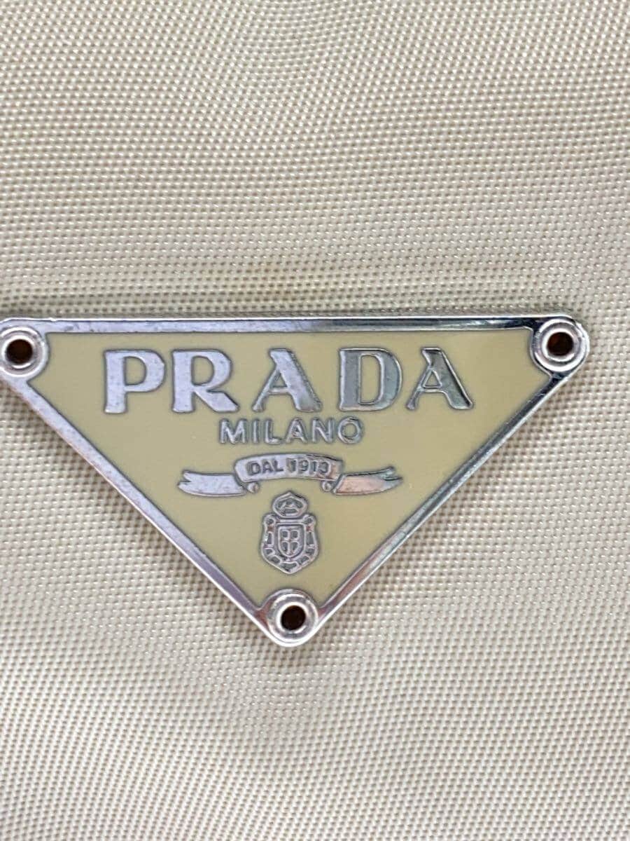 PRADA Mini Handbag With Stain Handbag Nylon CRM 5