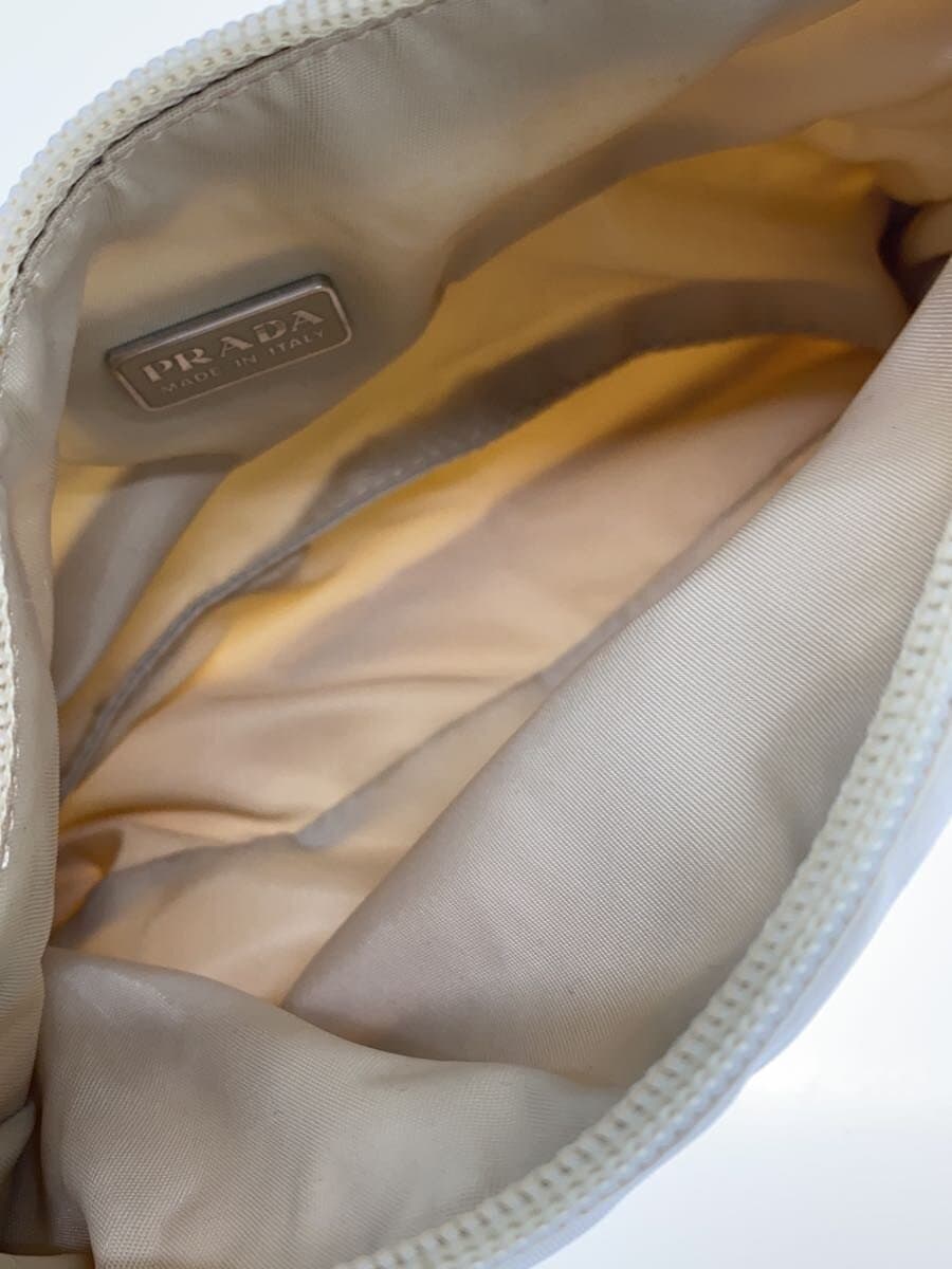 PRADA Mini Handbag With Stain Handbag Nylon CRM 6