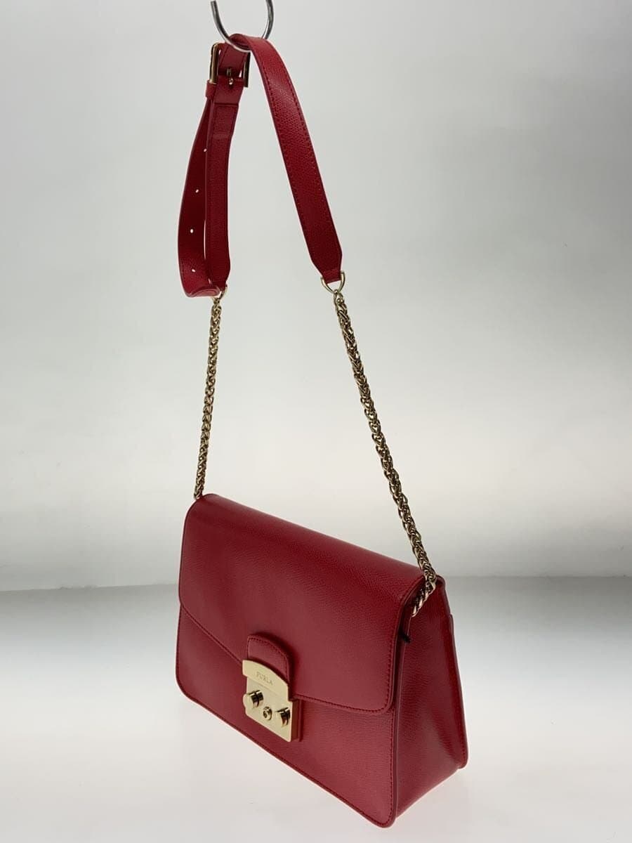 FURLA Shoulder Bag Leather PNK G6837 2