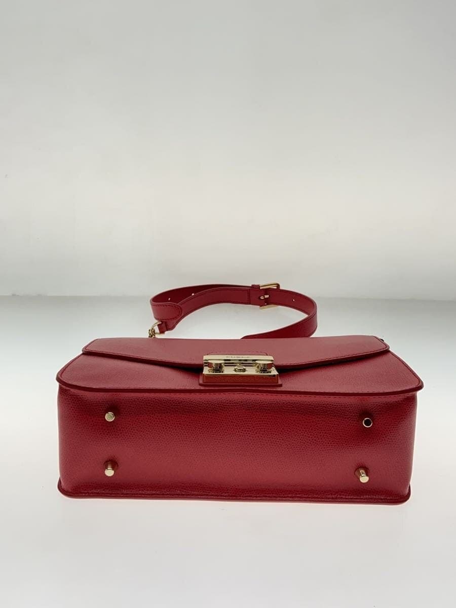 FURLA Shoulder Bag Leather PNK G6837 4