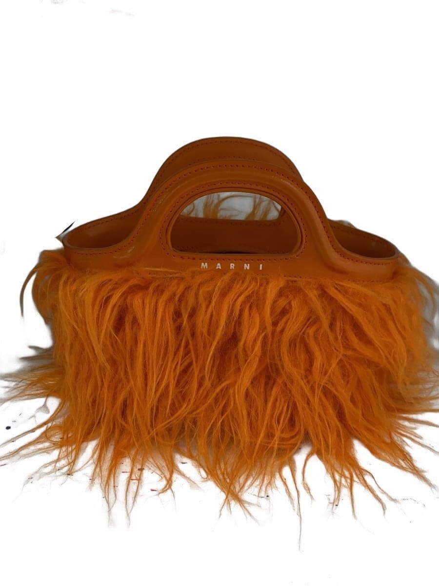 MARNI Handbag Faux Fur ORN Solid BMMP0096U4