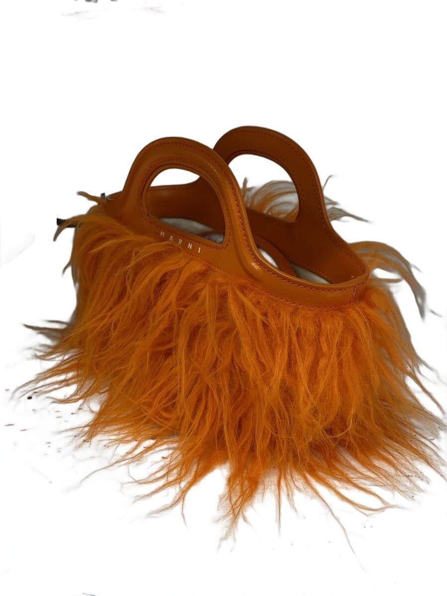 MARNI Handbag Faux Fur ORN Solid BMMP0096U4 2