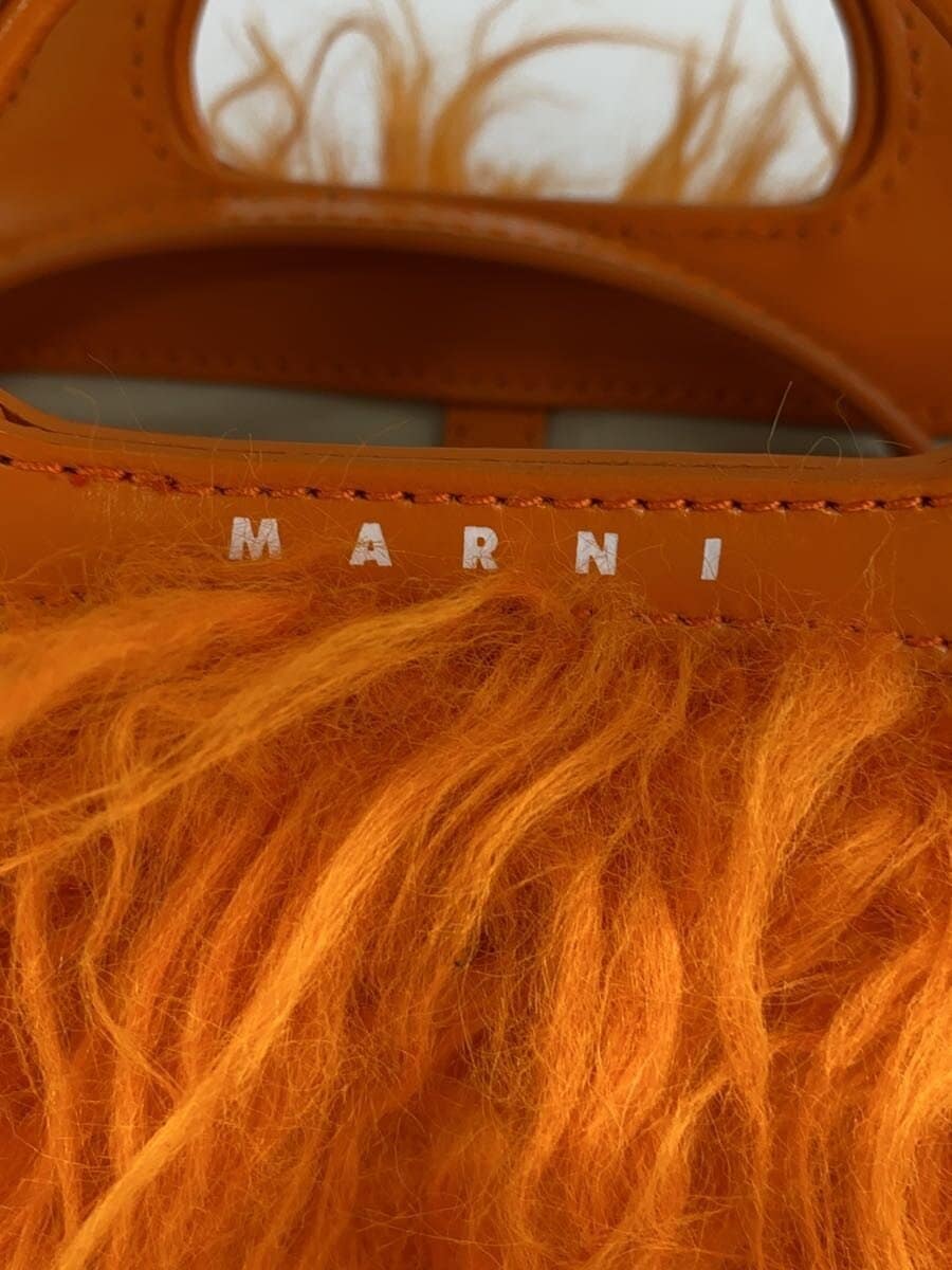 MARNI Handbag Faux Fur ORN Solid BMMP0096U4 5