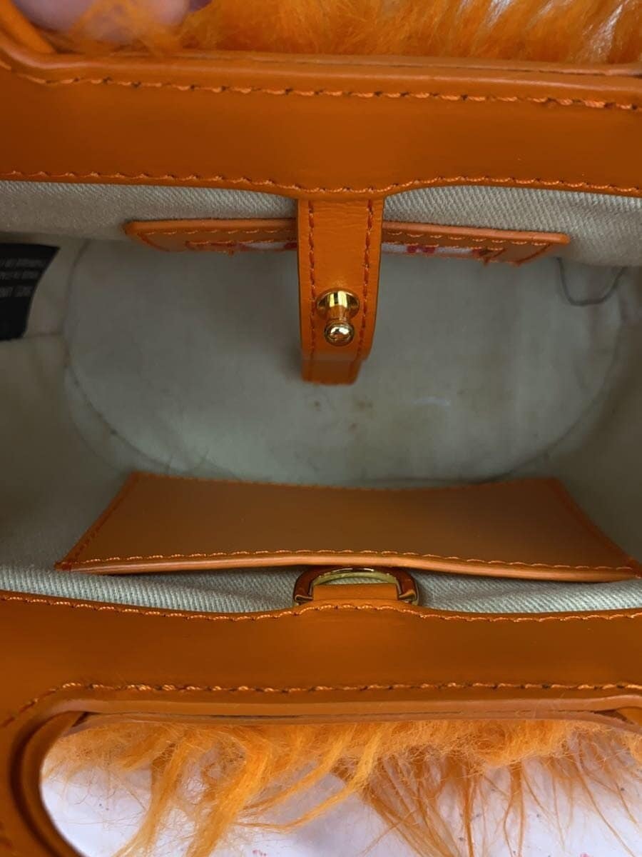 MARNI Handbag Faux Fur ORN Solid BMMP0096U4 6