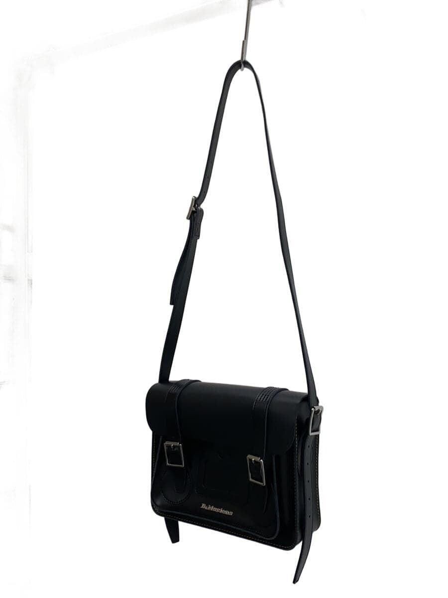Dr.Martens11 Inch Satchel Bag Shoulder Bag Leather BLK 2