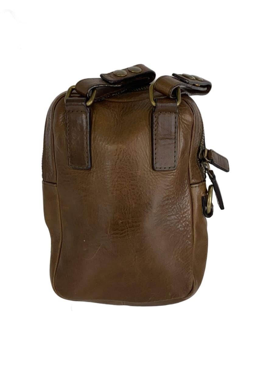 Tsuchiya Kaban Gadget Big Pocket Waist Pouch Waist Bag Leather BRW 3