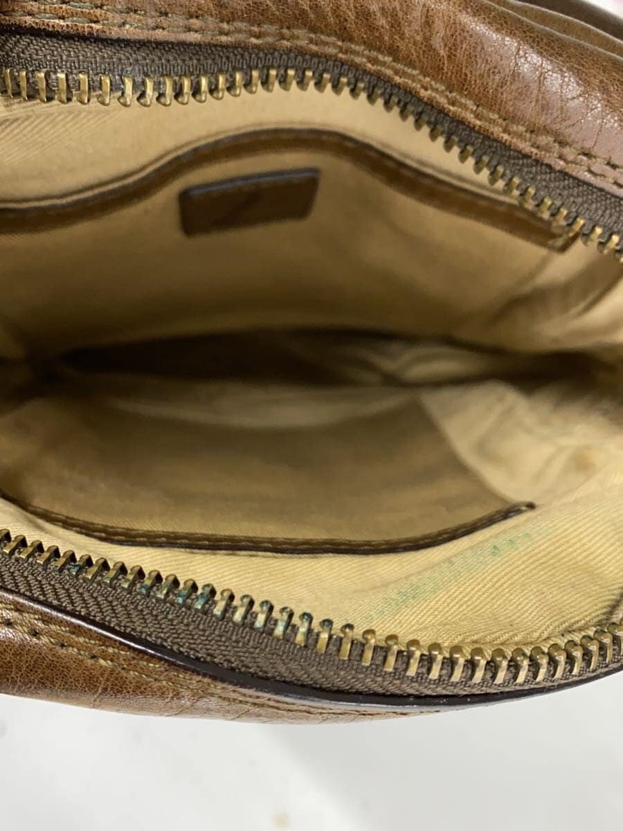 Tsuchiya Kaban Gadget Big Pocket Waist Pouch Waist Bag Leather BRW 5