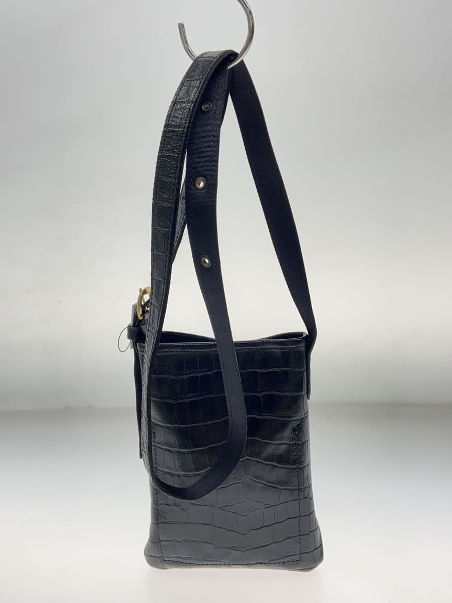 Hender Schemetwist Buckle Bag XS Shoulder Bag Leather BLK 3