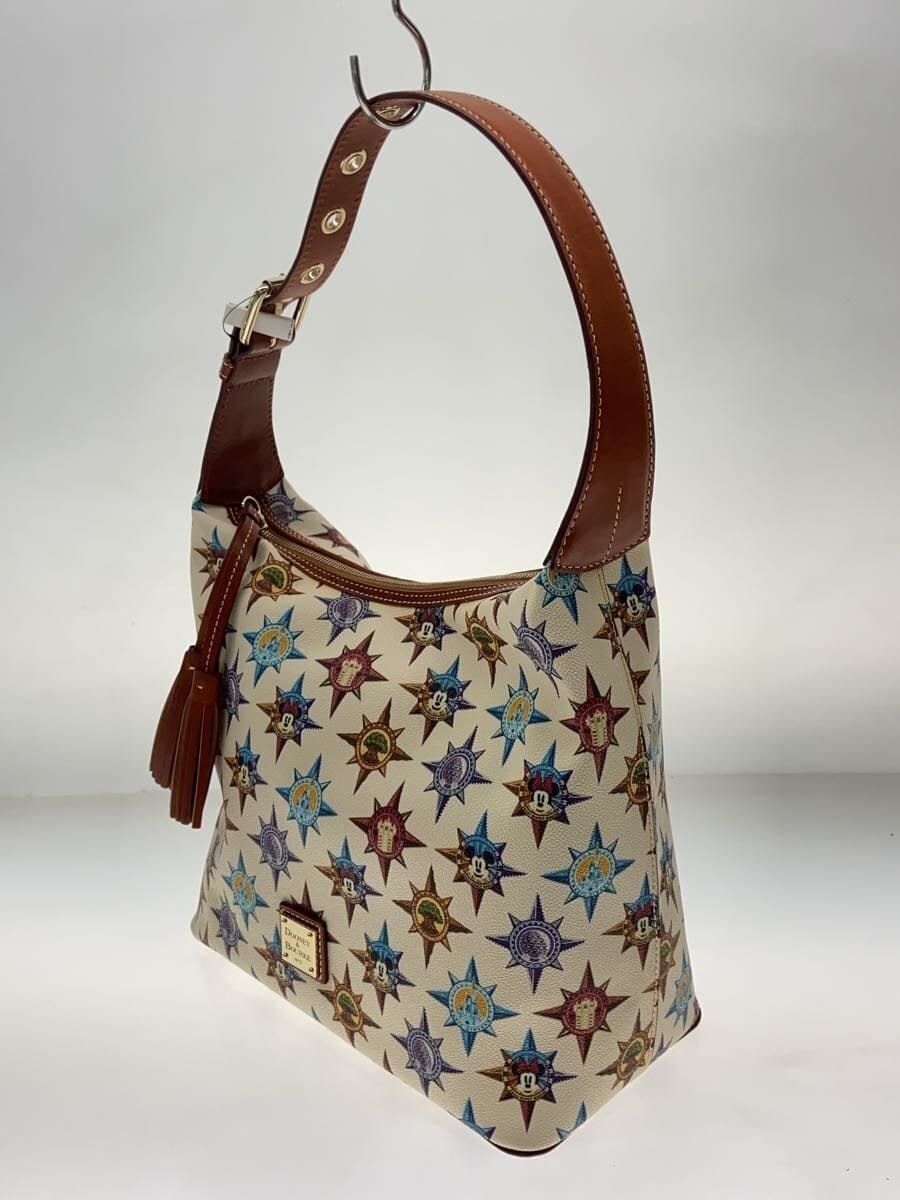 Dooney & Bourke WDW Exclusive Disney Shoulder Bag Leather BEG All-Over Print 2