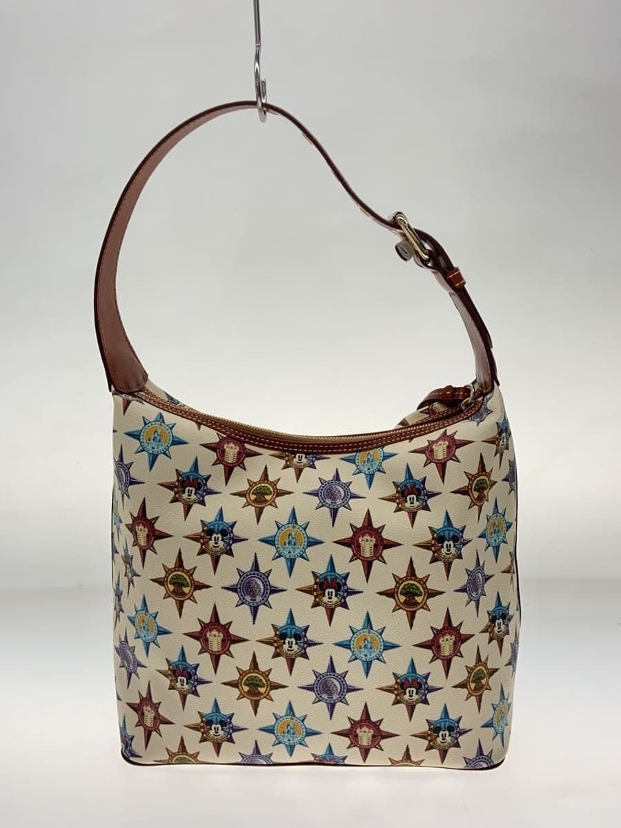 Dooney & Bourke WDW Exclusive Disney Shoulder Bag Leather BEG All-Over Print 3