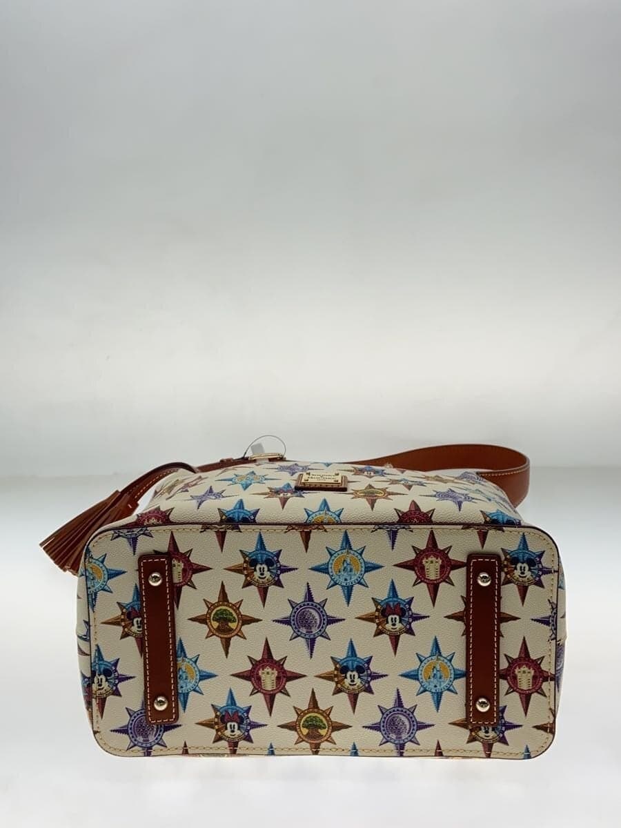 Dooney & Bourke WDW Exclusive Disney Shoulder Bag Leather BEG All-Over Print 4