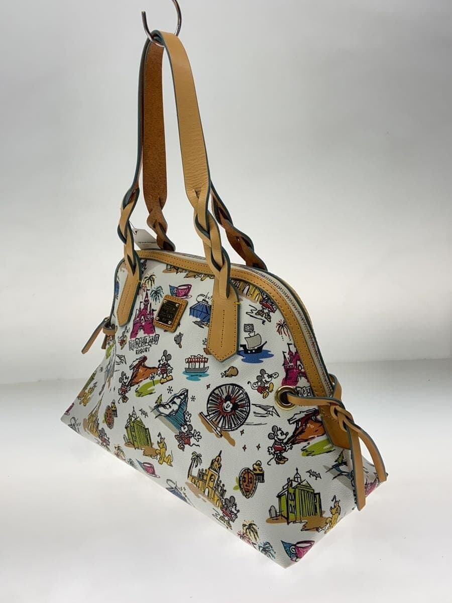 Dooney & Bourke WDW Exclusive Disney Handbag Leather White All-over Print 2