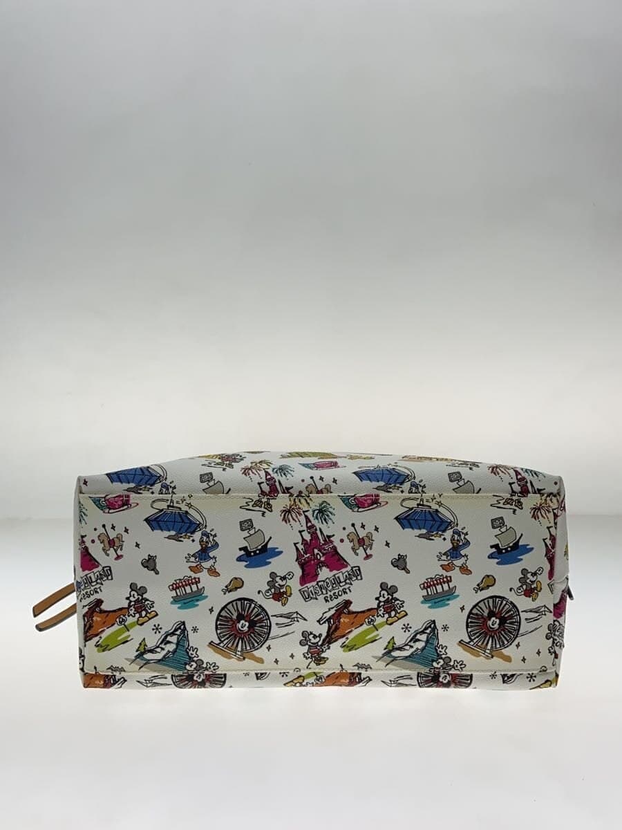 Dooney & Bourke WDW Exclusive Disney Handbag Leather White All-over Print 4