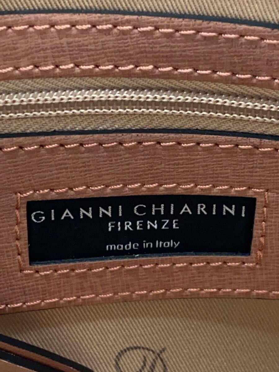 GIANNI CHIARINI handbag leather PNK plain 5