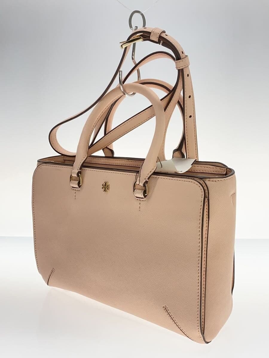 TORY BURCH Handbag Leather PNK Solid 10005608 2