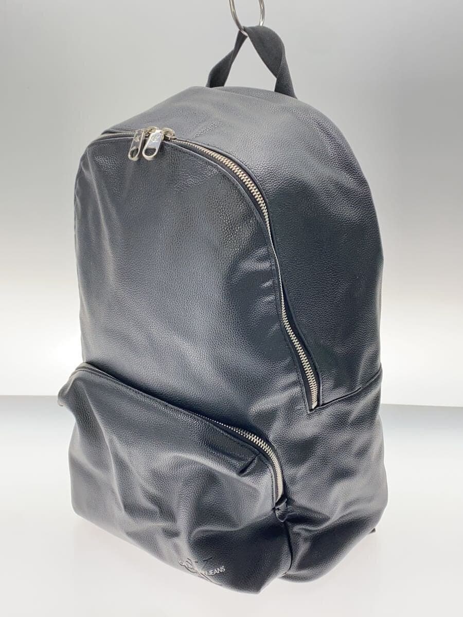 Calvin Klein Jeans Backpack Leather BLK HH2770 2