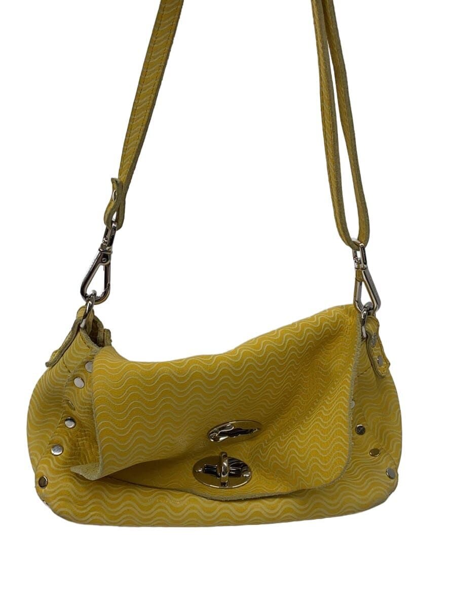 ZANELLATOPOSTINA Shoulder Bag Leather YLW 38246551