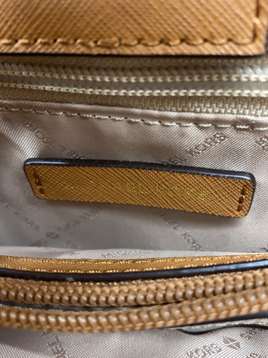 MICHAEL KORS Tote Bag Cowhide BRW All Over Pattern 99563 5