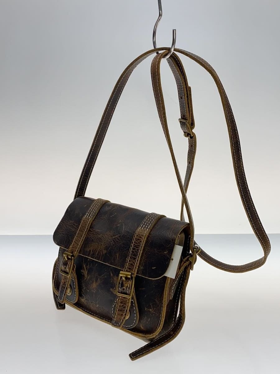 Dr. Martens shoulder bag leather BRW plain 2