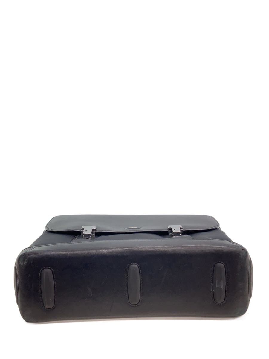 TUMI Briefcase Leather Black Solid 2951DF 4