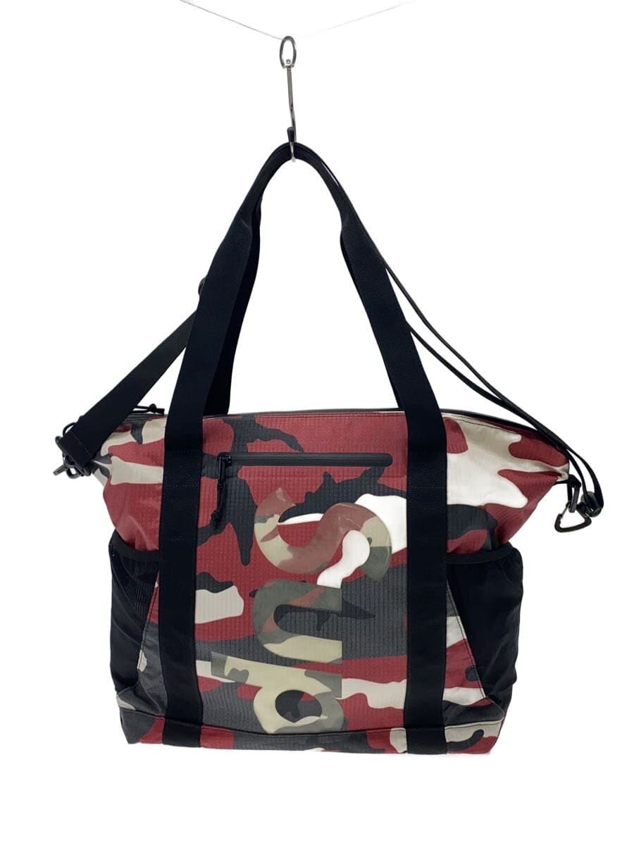 Supreme Tote Bag Nylon RED Camouflage