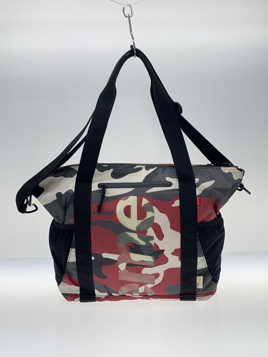 Supreme Tote Bag Nylon RED Camouflage 3