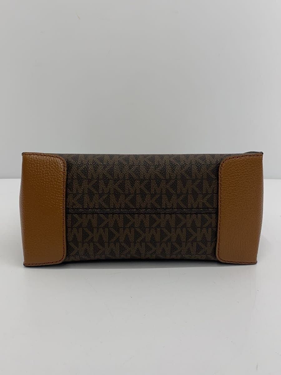 MICHAEL KORS Handbag PVC BRW All Over Pattern 35S1GM9M2B 4