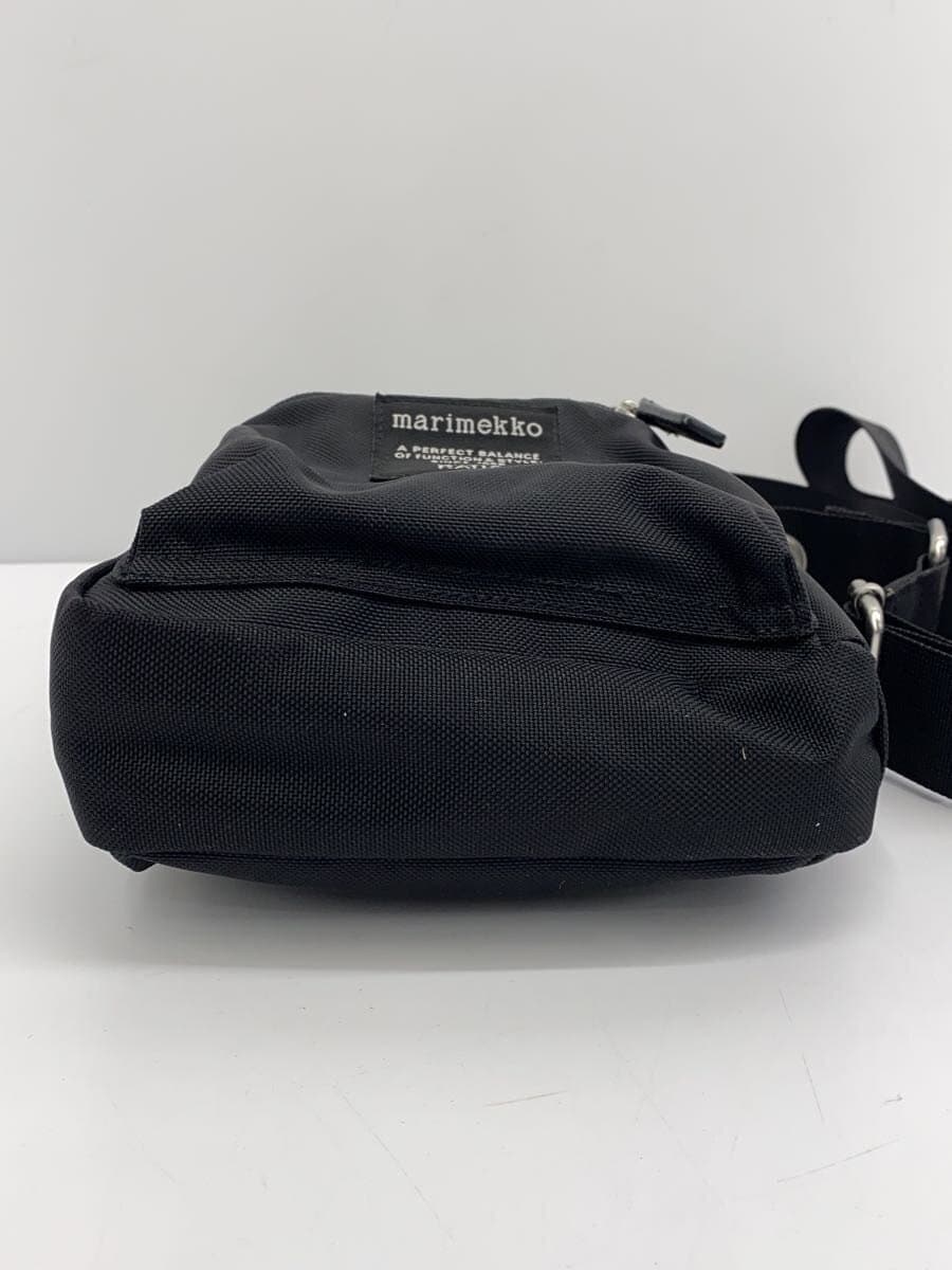 marimekko CASH&CARRY Shoulder Bag Nylon BLK 4