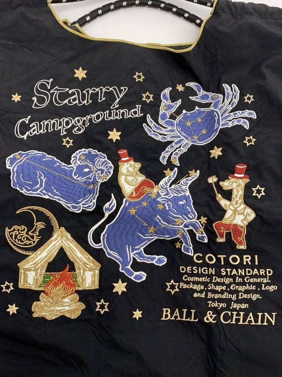 Ball&Chain COTORI DESIGN STANDARD Starry Campground Bag Nylon BLK 9