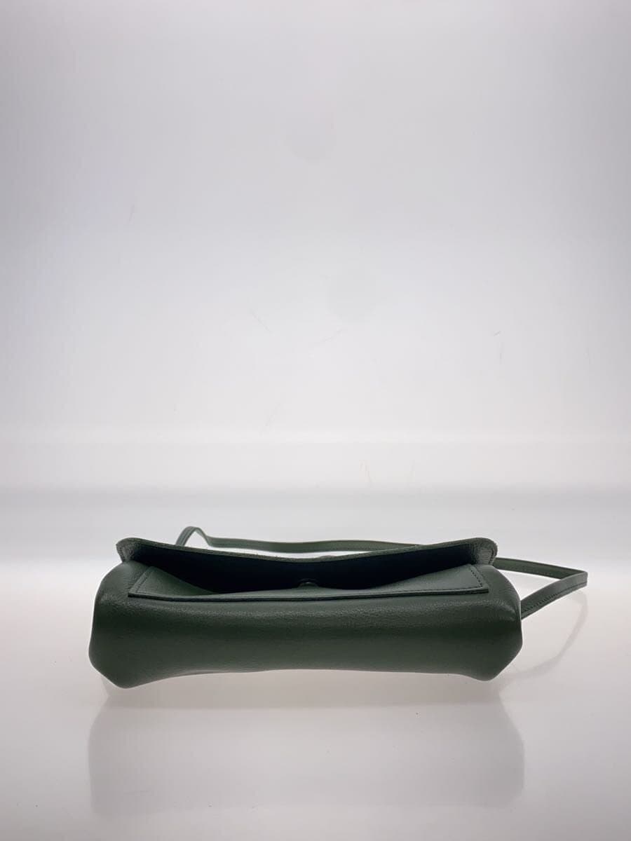 Other Brand CREDRAN Shoulder Bag Leather GRN Solid 4