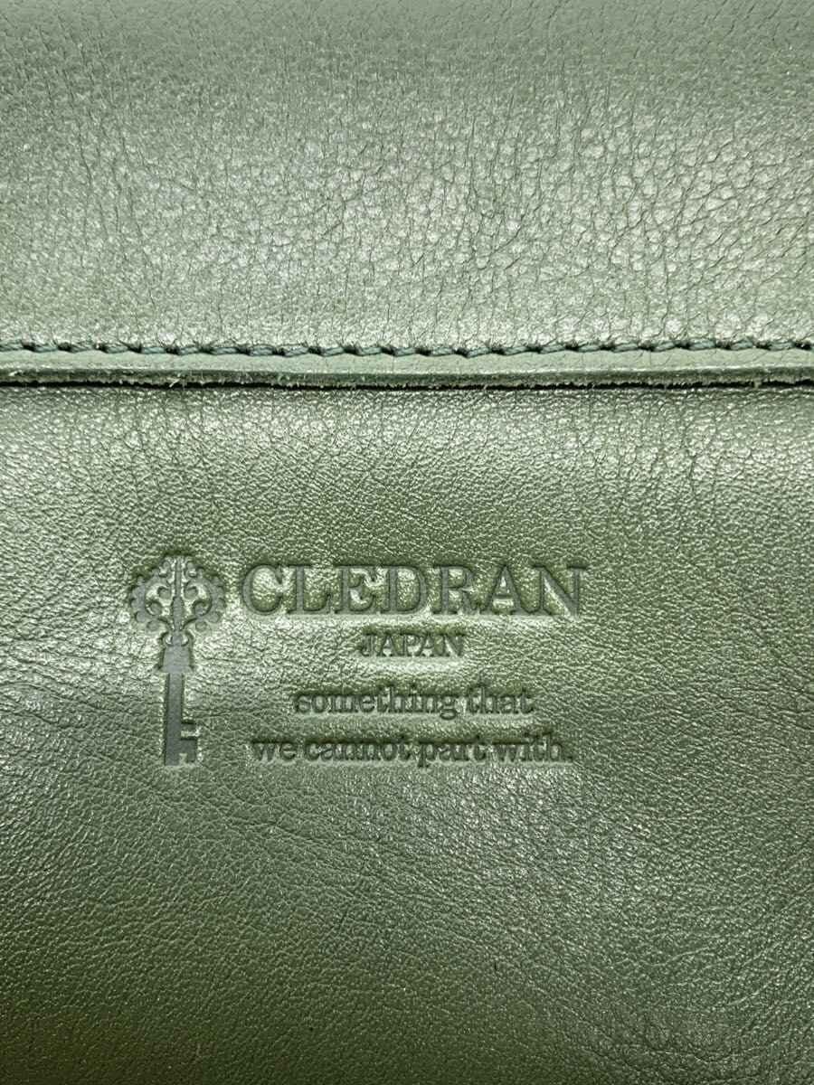 Other Brand CREDRAN Shoulder Bag Leather GRN Solid 5