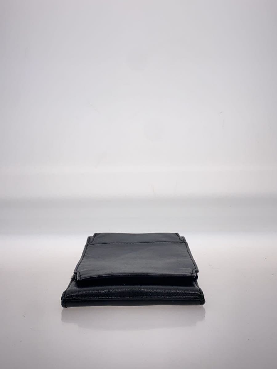 Other Brand Mini Shoulder Bag Leather BLK Solid 4