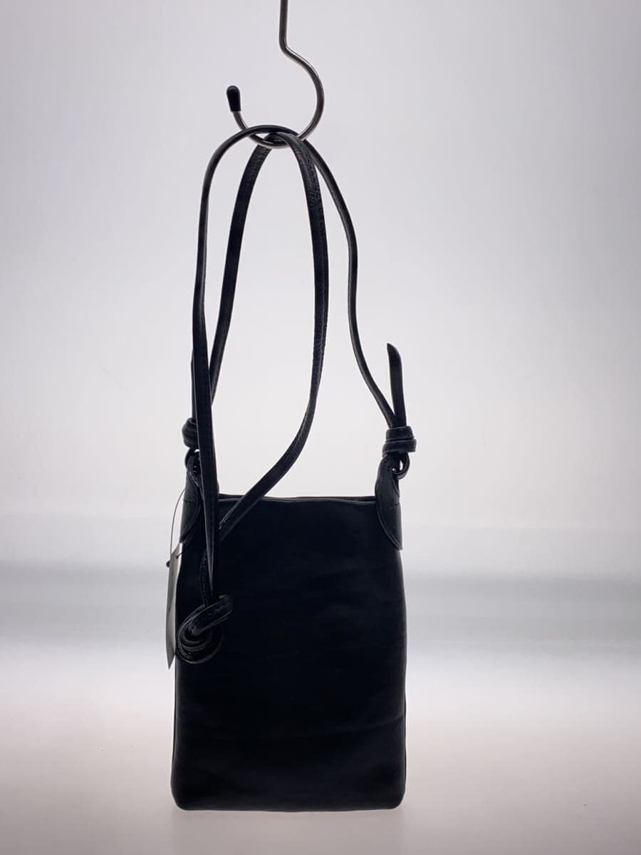 Other Brand ＭＡＨＬ Mini Shoulder Bag Leather BLK Solid 3