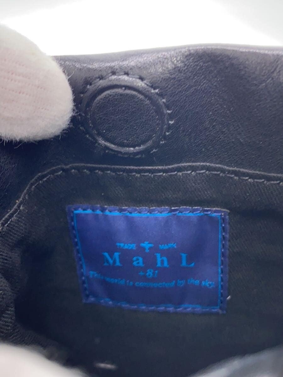 Other Brand ＭＡＨＬ Mini Shoulder Bag Leather BLK Solid 5