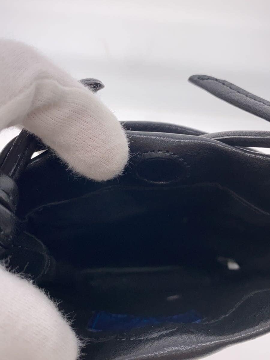 Other Brand ＭＡＨＬ Mini Shoulder Bag Leather BLK Solid 6