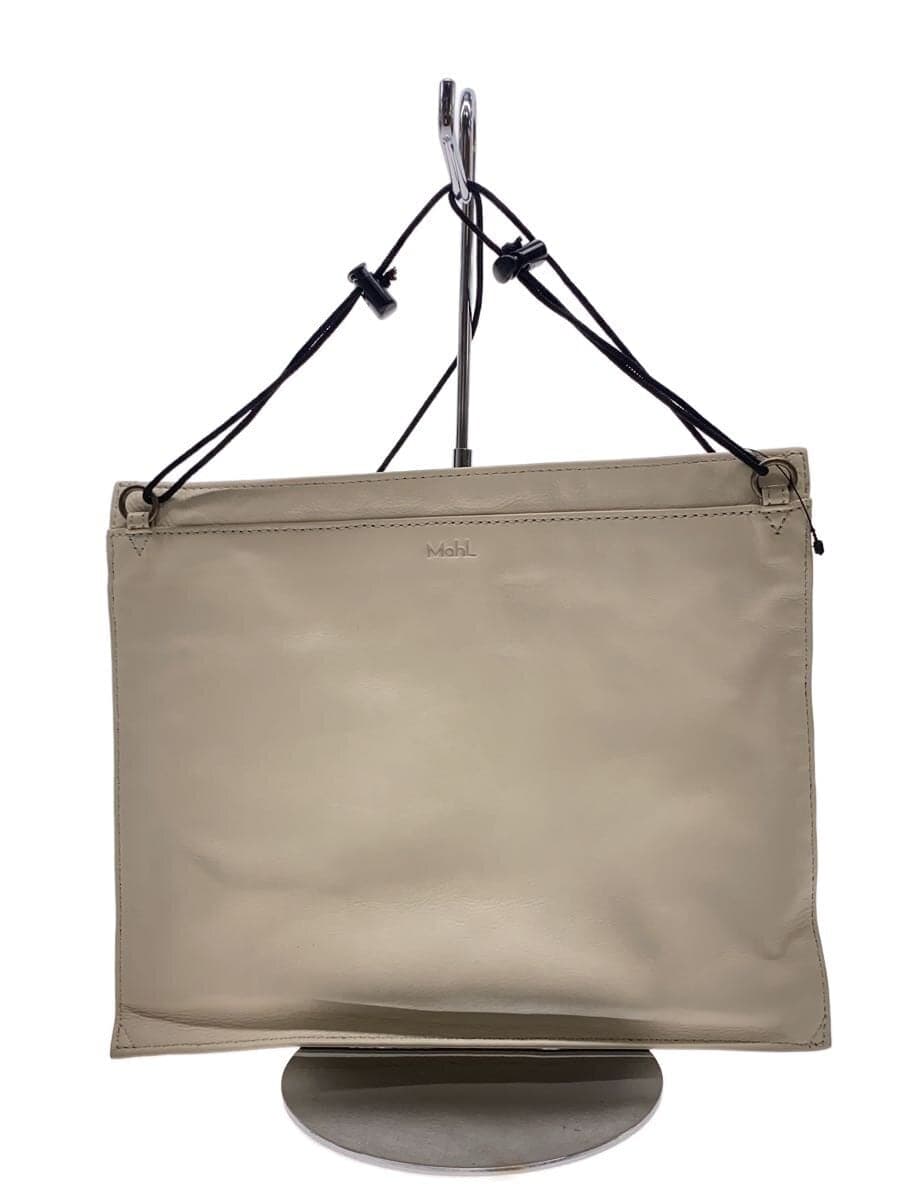 Other Brand Mah L Shoulder Bag Leather CRM Solid