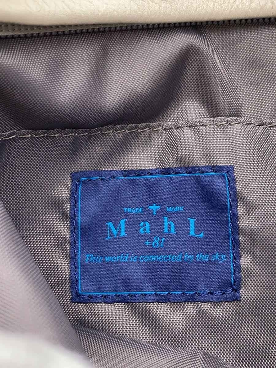 Other Brand Mah L Shoulder Bag Leather CRM Solid 5