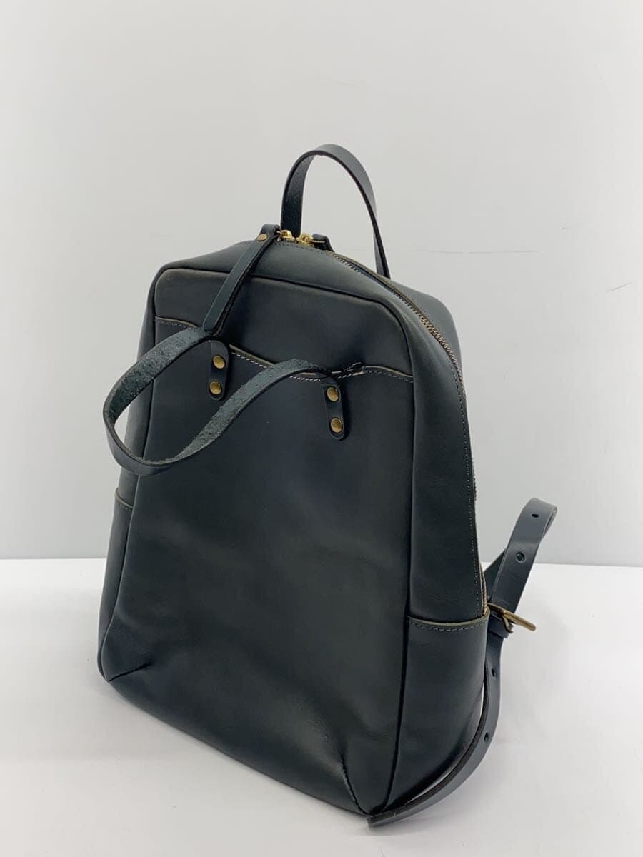 Other Brand Backpack Leather GRN Solid Made in Japan 2